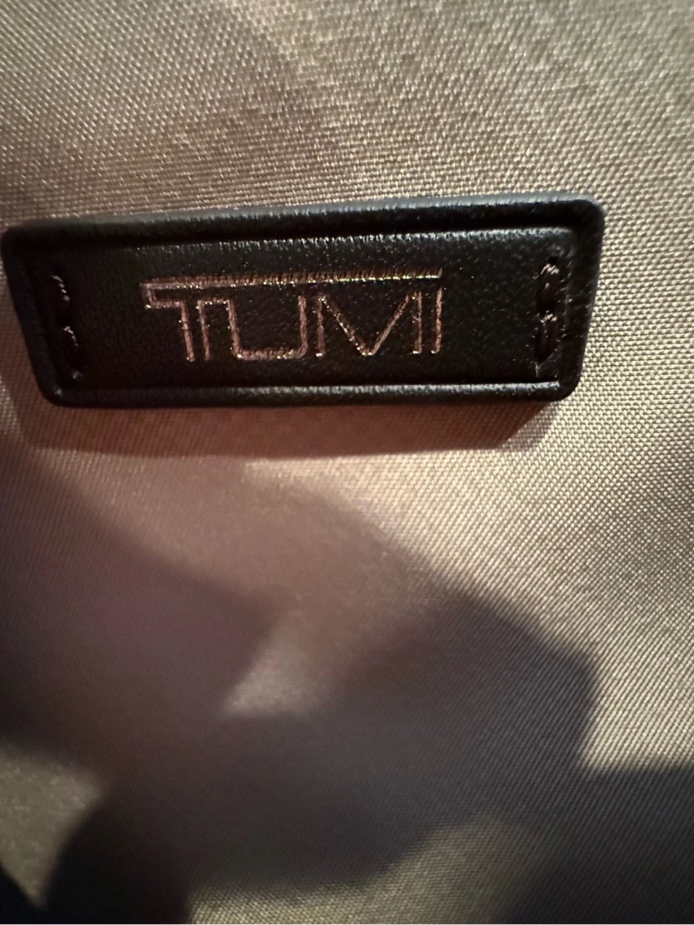 Tumi Sinclair Valerie Business Tote- gray coated canvas